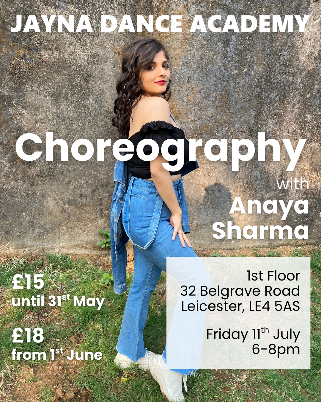 Choreography with Anaya Sharma Poster