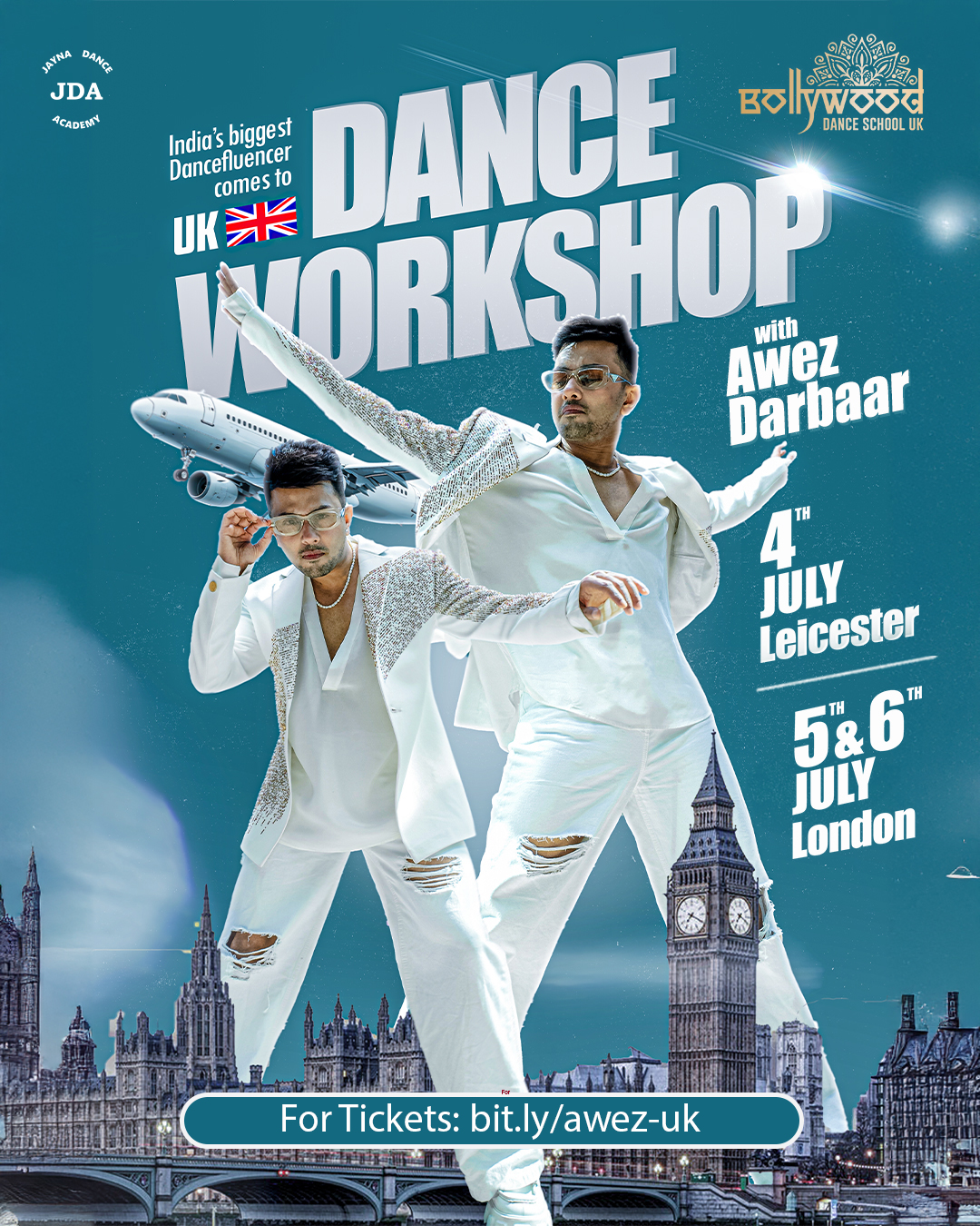 Dance Workshop with Awez Darbaar Poster